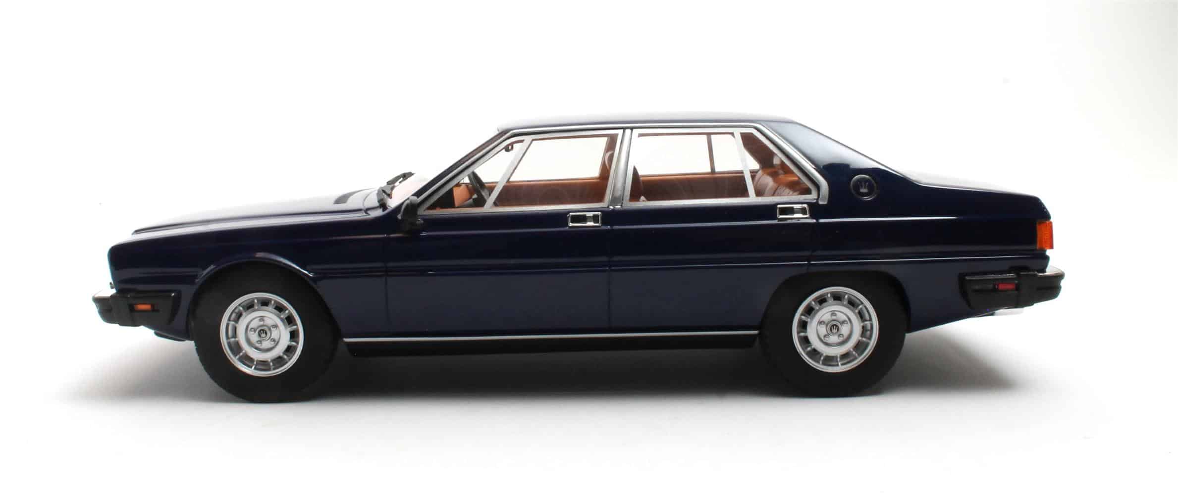 Cult Scale 1:18 Maserati Quattroporte III Blue 1979-1985 (CML159-3) Limited Edition Resin Model 10 Cult Scale 1:18 Maserati Quattroporte III Blue 1979-1985 (CML159-3) Limited Edition Resin Model - Image 10