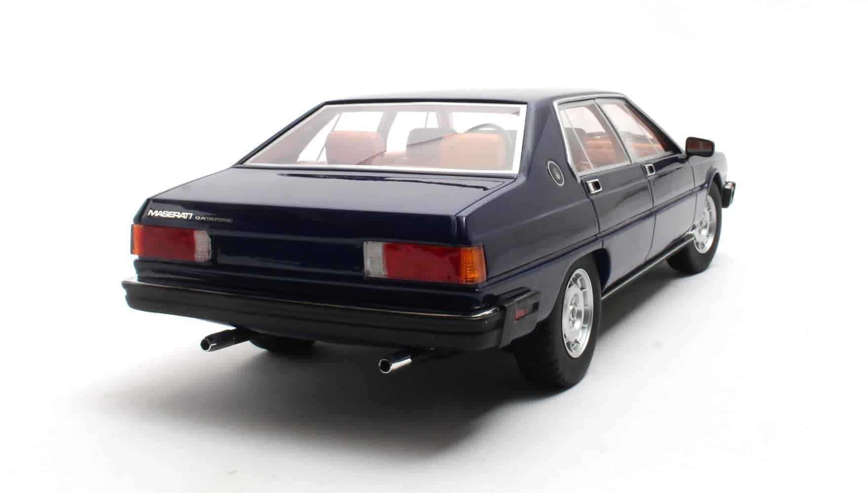 Cult Scale 1:18 Maserati Quattroporte III Blue 1979-1985 (CML159-3) Limited Edition Resin Model 6 Cult Scale 1:18 Maserati Quattroporte III Blue 1979-1985 (CML159-3) Limited Edition Resin Model - Image 6