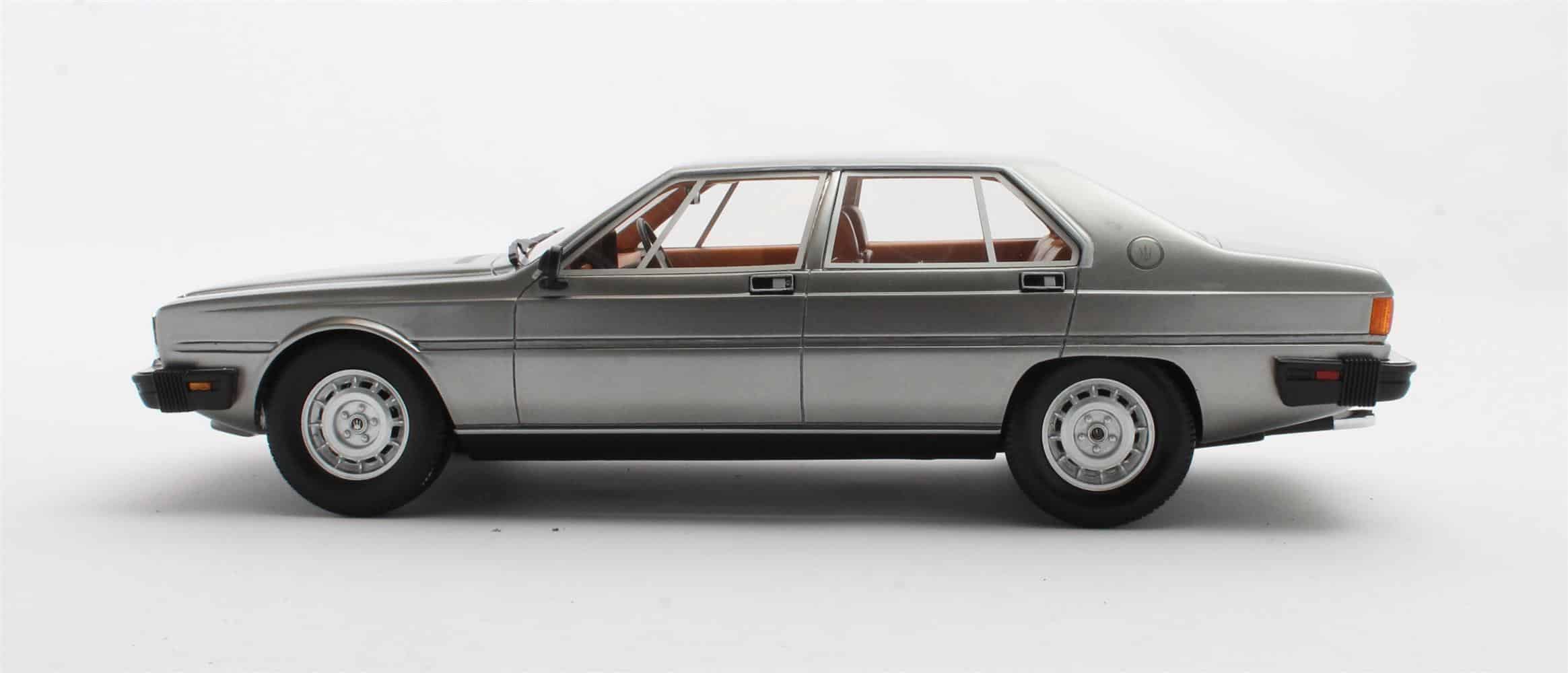 Cult Scale 1:18 Maserati Quattroporte III Silver 1979-1985 (CML159-1) Limited Edition Resin Model 9 Cult Scale 1:18 Maserati Quattroporte III Silver 1979-1985 (CML159-1) Limited Edition Resin Model - Image 9