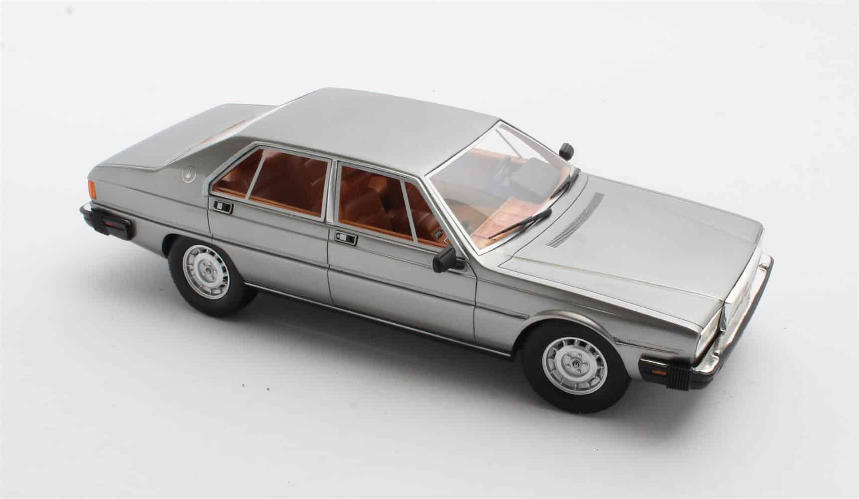 Cult Scale 1:18 Maserati Quattroporte III Silver 1979-1985 (CML159-1) Limited Edition Resin Model 8 Cult Scale 1:18 Maserati Quattroporte III Silver 1979-1985 (CML159-1) Limited Edition Resin Model - Image 8