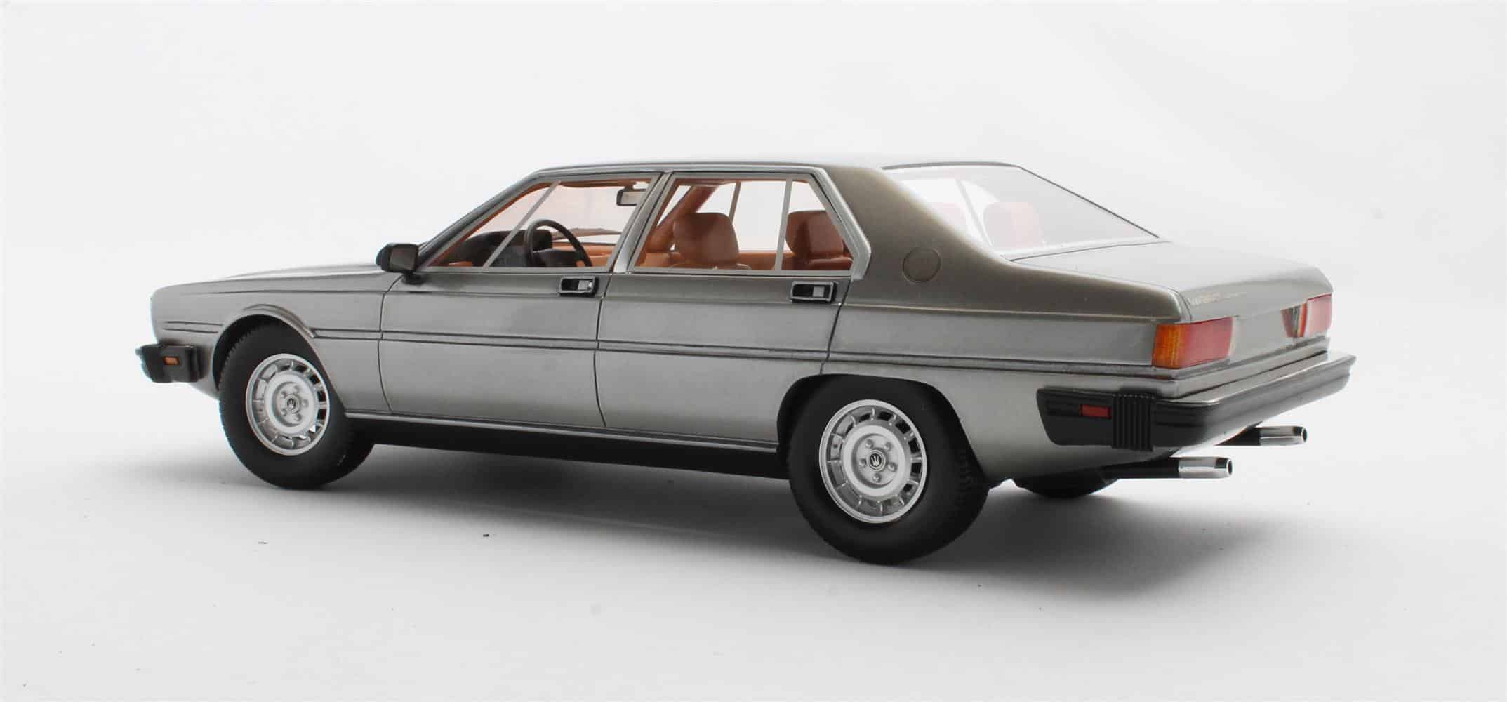 Cult Scale 1:18 Maserati Quattroporte III Silver 1979-1985 (CML159-1) Limited Edition Resin Model 7 Cult Scale 1:18 Maserati Quattroporte III Silver 1979-1985 (CML159-1) Limited Edition Resin Model - Image 7