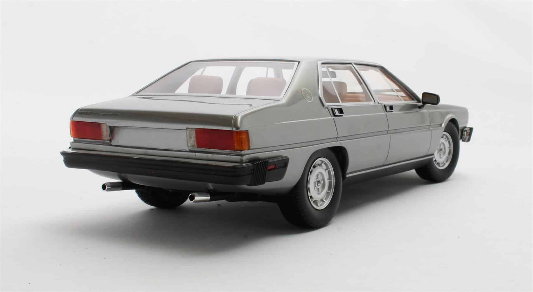 Cult Scale 1:18 Maserati Quattroporte III Silver 1979-1985 (CML159-1) Limited Edition Resin Model 5 Cult Scale 1:18 Maserati Quattroporte III Silver 1979-1985 (CML159-1) Limited Edition Resin Model - Image 5