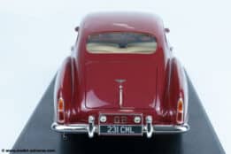 Cult Scale - 1:18 Bentley S1 Continental Fastback 1955 Maroon - Limited Edition Resin Model