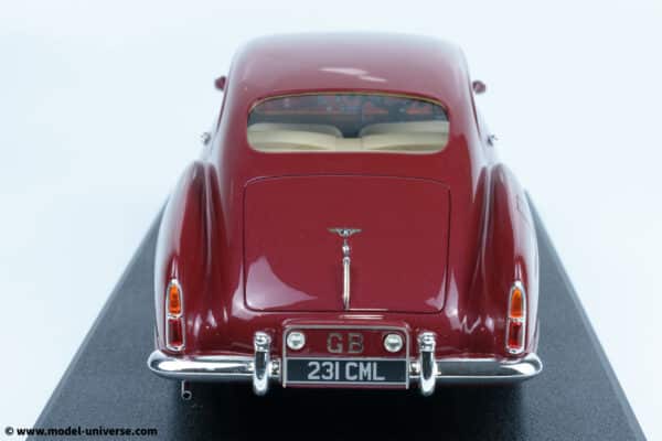 Cult Scale - 1:18 Bentley S1 Continental Fastback 1955 Maroon - Limited Edition Resin Model
