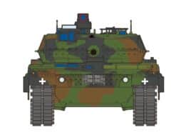 tamiya - 1:35 leopard 2 a6 tank 
