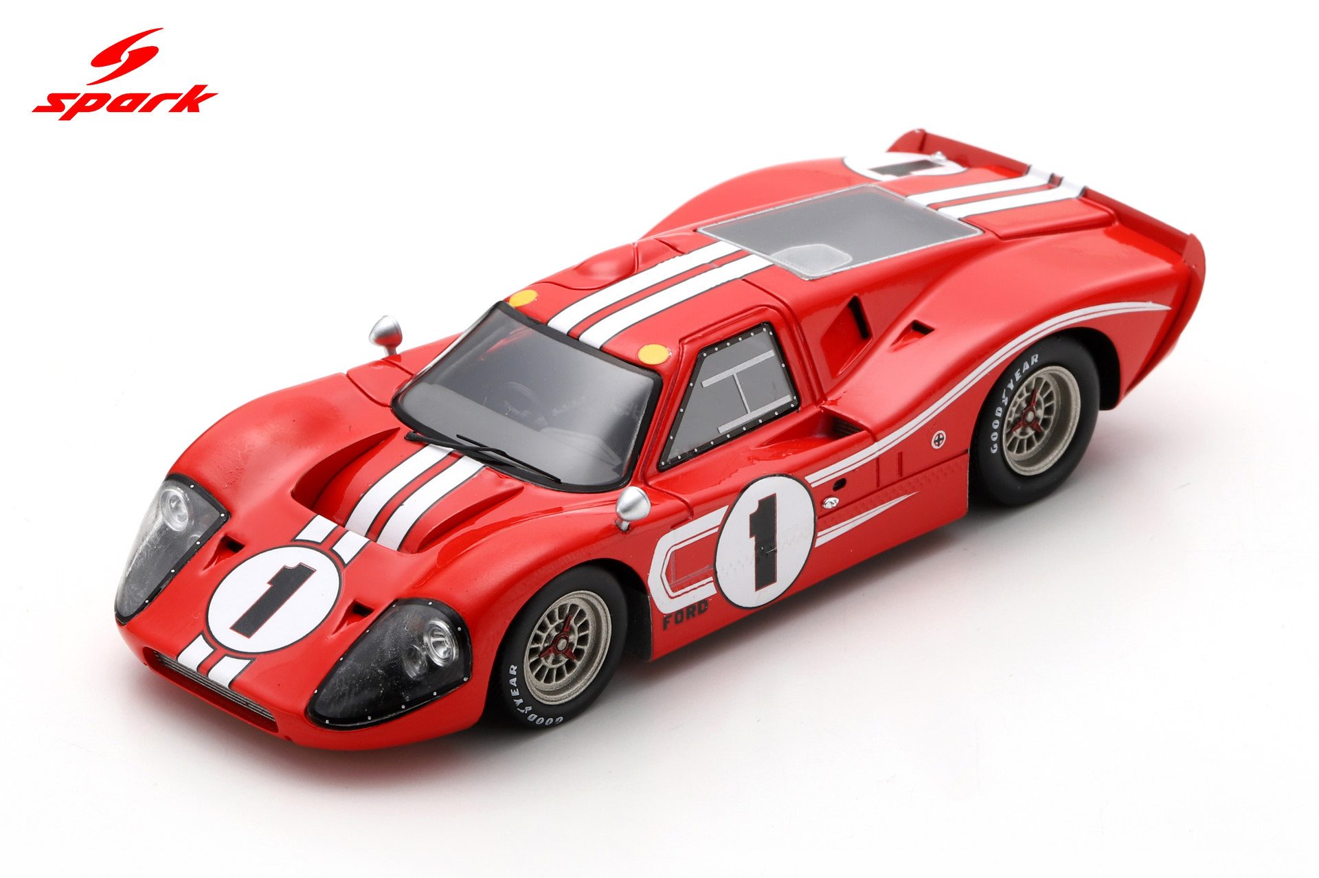 Spark 1:43 Ford MK IV No.1 Winner 24H Le Mans 1967 D. Gurney - A. J. Foyt (43LM67) Resin Model 4 Spark 1:43 Ford MK IV No.1 Winner 24H Le Mans 1967 D. Gurney - A. J. Foyt (43LM67) Resin Model - Image 4