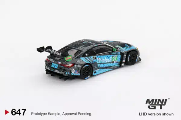 mini gt - 1:64 bmw m4 gt3 #97 turner motorsport imsa 2023 leguna seca gtd 2nd (lhd)