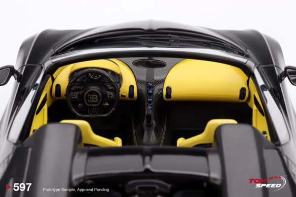 Top Speed 1:18 Bugatti W16 Mistral Black (TS0597) Resin Model 10 Top Speed 1:18 Bugatti W16 Mistral Black (TS0597) Resin Model