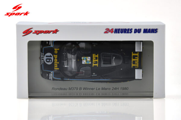 Diecast Model Shop - Model Universe 55 Alternative view of Spark 1:43 Rondeau M379 B No.16 Winner 24H Le Mans 1980
J. Rondeau - J-P Jaussaud (43LM80) Resin Model