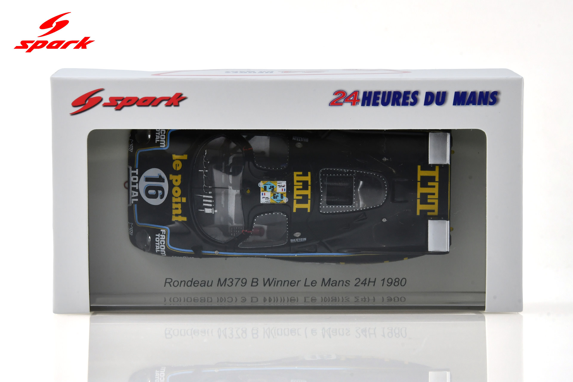 Spark 1:43 Rondeau M379 B No.16 Winner 24H Le Mans 1980 J. Rondeau - J-P Jaussaud (43LM80) Resin Model 2 Spark 1:43 Rondeau M379 B No.16 Winner 24H Le Mans 1980
J. Rondeau - J-P Jaussaud (43LM80) Resin Model - Image 2