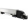 Diecast Masters - 1:50 Freightliner Cascadia (Dark Grey) with 53' Dry Cargo Van