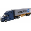 Diecast Masters - 1:50 Freightliner Cascadia (Blue) with 40' Dry Goods Sea Container