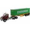 Diecast Masters - 1:50 Western Star 4700SB Tandem Truck + 40' Dry Goods Container 'Evergreen'