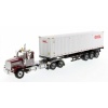 Diecast Masters - 1:50 Western Star 4900 SF Day Cab Tandem Tractor with 40' Dry Goods Sea Container