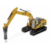 Diecast Masters - 1:50 Cat 320D L Hydraulic Excavator with Hammer