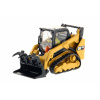Diecast Masters - 1:50 Cat 259D Skid Steer with 3 Removable Attachments