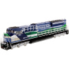 Diecast Masters - 1:87 EMD SD70ACe-T4 Locomotive 'Progress Rail' (Blue and Green)