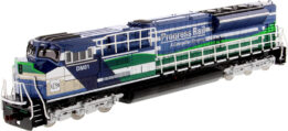Diecast Masters - 1:87 EMD SD70ACe-T4 Locomotive 'Progress Rail' (Blue and Green)