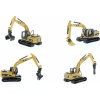 Diecast Masters - 1:87 Caterpillar 320D L Hydraulic Excavator w/Work Tools