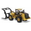 Diecast Masters - 1:87 Cat 972M Wheel Loader with Log Fork