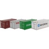 Diecast Masters - 1:50 Dry Goods Sea Container (Red-TEX) 20'
