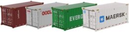 Diecast Masters - 1:50 Dry Goods Sea Container (Red-TEX) 20'