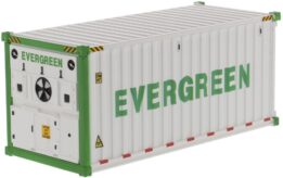 Diecast Masters - 1:50 Refrigerated Sea Container White-Evergreen '20