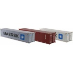Diecast Masters - 1:50 Dry Goods Sea Container (White-Maersk) 40'