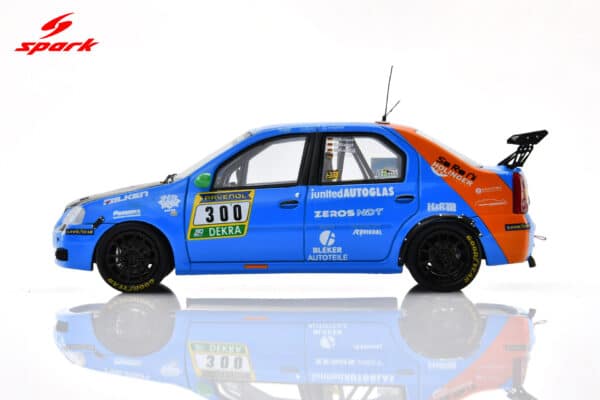 Spark - 1:43 Dacia Logan No.300 Ollis Garage Racing 24h Nurburgring 2025 - O.Kriese, G.Starck, M.Kaffka - Limited Edition Resin Model 13 Spark 1:43 Dacia Logan No.300 Ollis Garage Racing 24H Nürburgring 2025 O. Kriese - G. Starck - M. Kaffka Limited 300 (SG1017) Resin Model