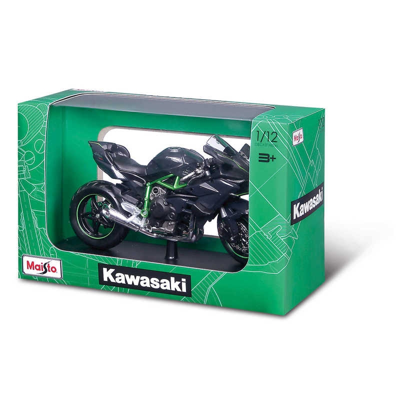 Maisto 32708 Kawasaki Ninja H2R 1:12 scale model motorbike box