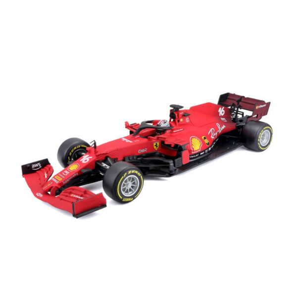 Bburago ferrari f1 sf21 2021 Charles Leclerc diecast model car