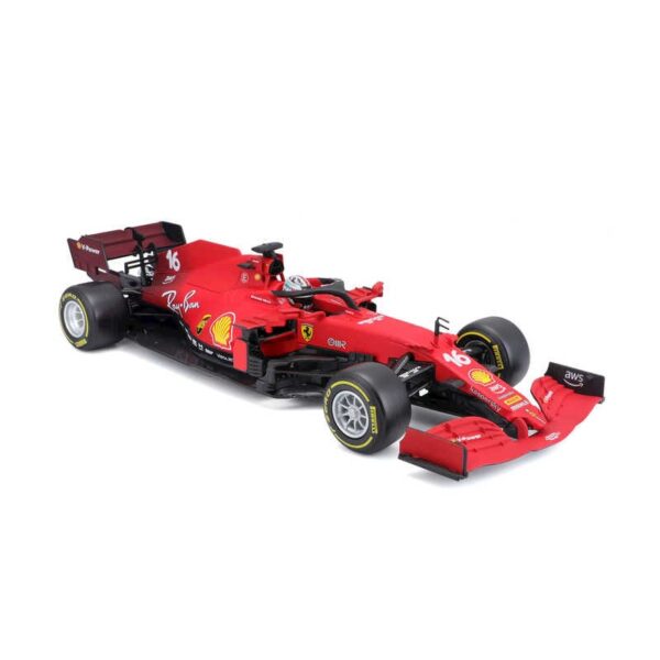 Bburago ferrari f1 sf21 2021 Charles Leclerc diecast model car