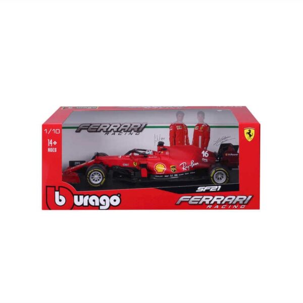 Bburago ferrari f1 sf21 2021 Charles Leclerc diecast model car