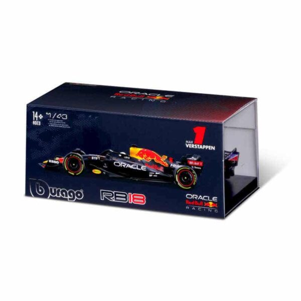 bburago - 1:43 red bull rb18 f1 max verstappen 2022