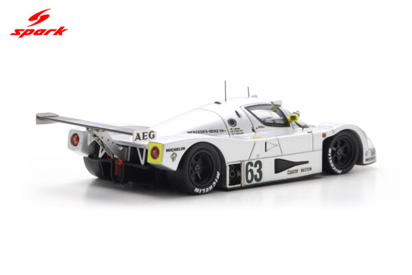 Spark 1:43 Sauber C9 No.63, Winner Le Mans 1989 J. Mass - S. Dickens - M Reuter (43LM89) Resin Model 17 Spark 1:43 Sauber C9 No.63, Winner Le Mans 1989 J. Mass - S. Dickens - M Reuter (43LM89) Resin Model
