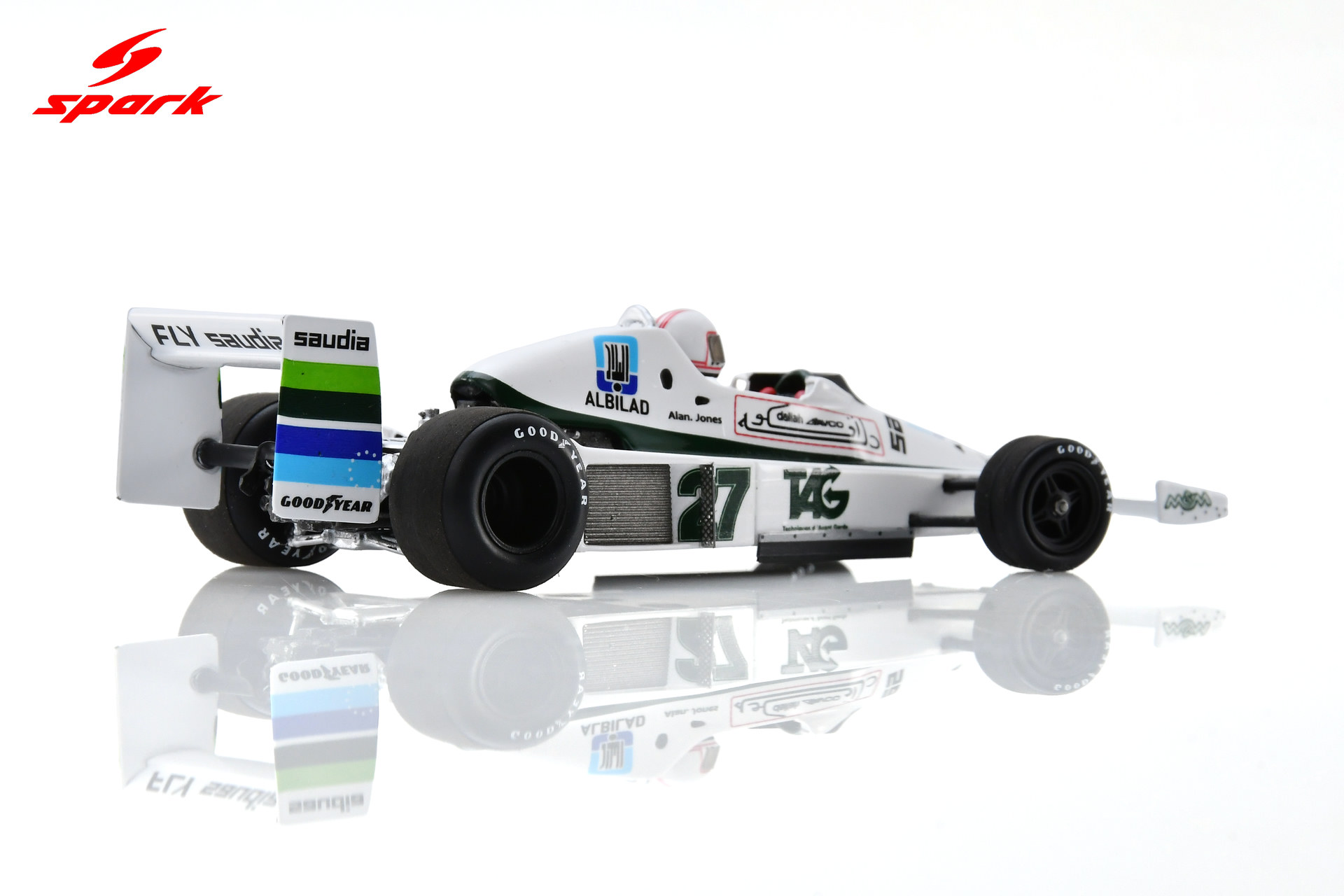 Spark 1:43 Williams FW06 No.27 Long Beach GP 1979 Alan Jones (S7496) Resin Model 6 Spark 1:43 Williams FW06 No.27 Long Beach GP 1979 Alan Jones (S7496) Resin Model - Image 6