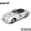 Spark 1:18 Porsche 356 Speedster #36 24h Le Mans 1957 M.Stoline, R.Bourel (18S677)