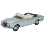 Oxford Diecast - 1:43 Rolls Royce Corniche Convertible MPW (1971) Silver