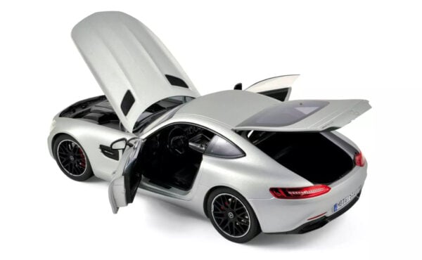 Norev 1:18 Mercedes AMG GT Silver 1:18 Diecast Model 183495