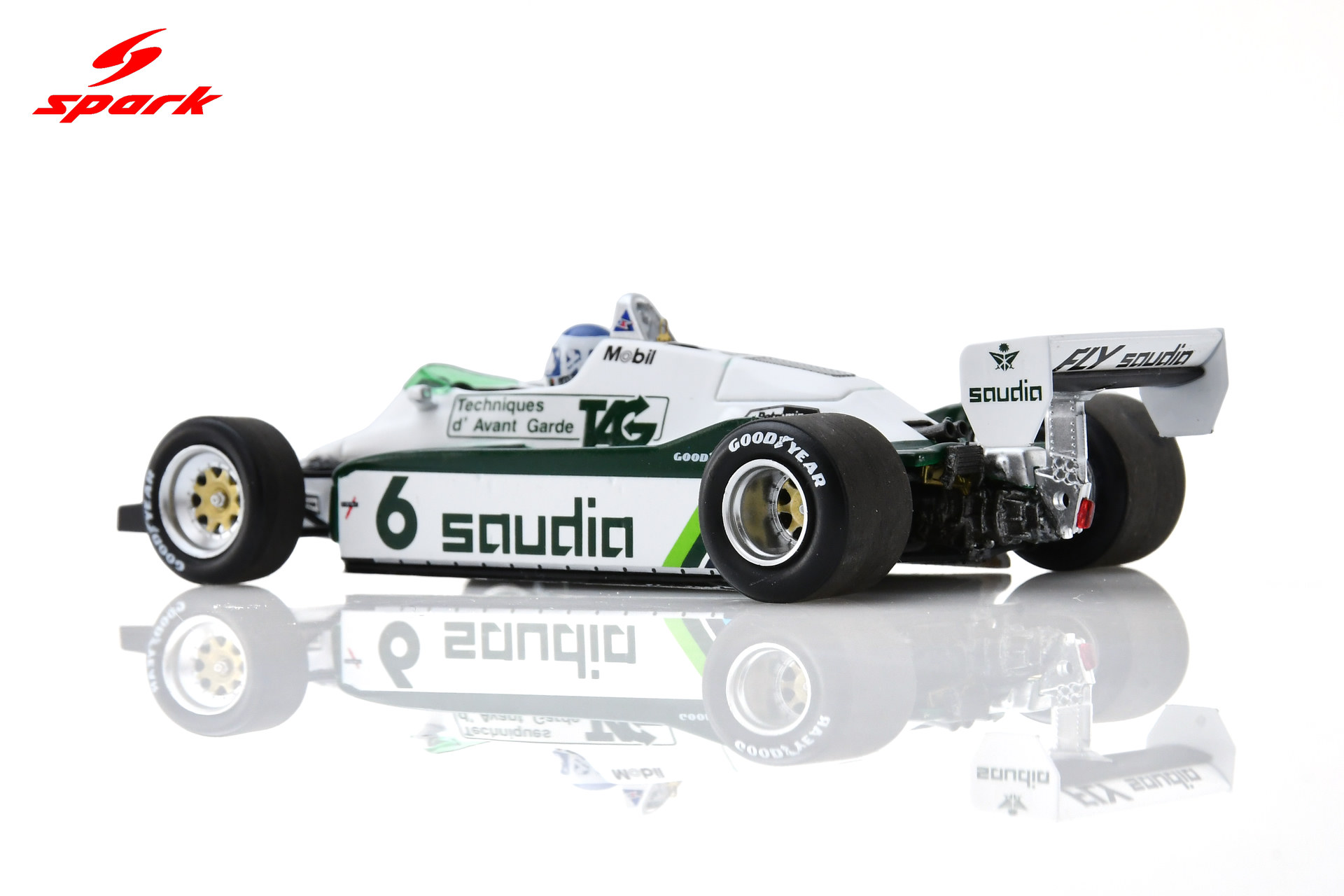 Spark 1:43 Williams FW08 No.6 Winner Swiss GP 1982 Keke Rosberg (S7498) Resin Model 5 Spark 1:43 Williams FW08 No.6 Winner Swiss GP 1982 Keke Rosberg (S7498) Resin Model - Image 5
