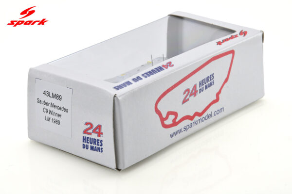 Spark 1:43 Sauber C9 No.63, Winner Le Mans 1989 J. Mass - S. Dickens - M Reuter (43LM89) Resin Model 14 Spark 1:43 Sauber C9 No.63, Winner Le Mans 1989 J. Mass - S. Dickens - M Reuter (43LM89) Resin Model