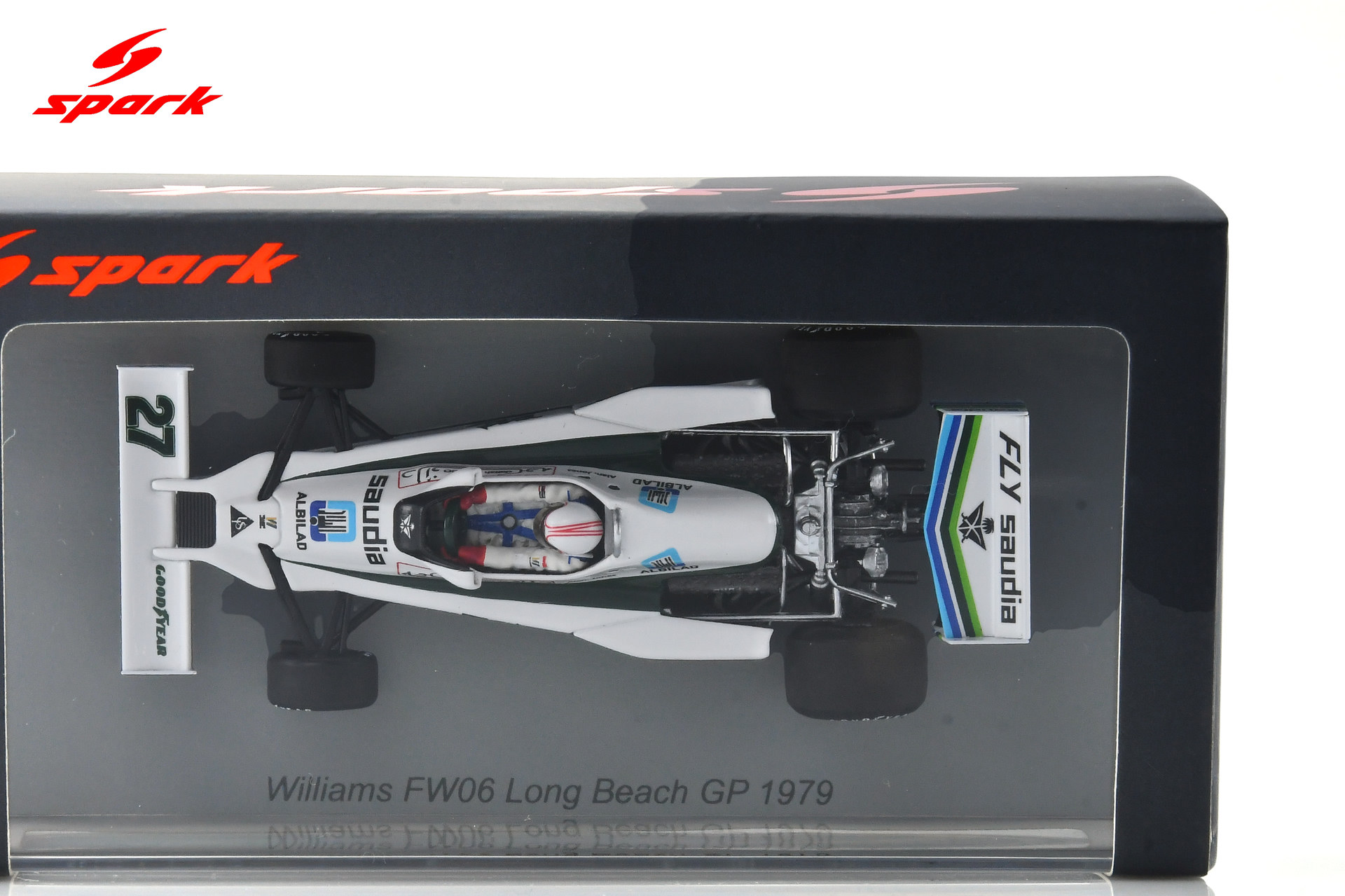 Spark 1:43 Williams FW06 No.27 Long Beach GP 1979 Alan Jones (S7496) Resin Model 12 Spark 1:43 Williams FW06 No.27 Long Beach GP 1979 Alan Jones (S7496) Resin Model - Image 12
