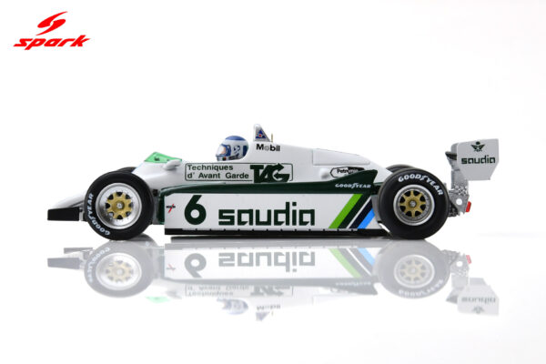 Spark 1:43 Williams FW08 No.6 Winner Swiss GP 1982 Keke Rosberg (S7498) Resin Model 23 Spark 1:43 Williams FW08 No.6 Winner Swiss GP 1982 Keke Rosberg (S7498) Resin Model