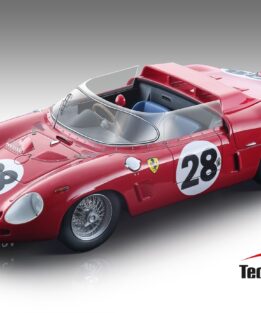 Tecnomodel 18129E Ferrari 268 SP Le Mans 1962 number 28 resin Model
