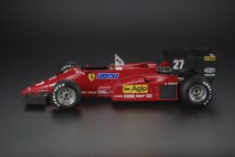 gp replicas - 1:18 ferrari 126c4m (1984) #27 m. alboreto 2nd italy gp monza 1984