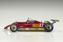 gp replicas - 1:18 ferrari 126 c2 #27 gilles villeneuve long beach gp 1982