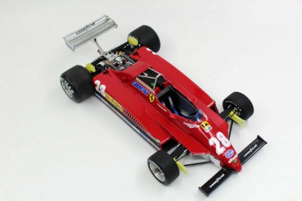 gp replicas - 1:18 ferrari 126 c2 #28 mario andretti 1982