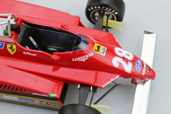 gp replicas - 1:18 ferrari 126 c2 #28 didier pironi 1982