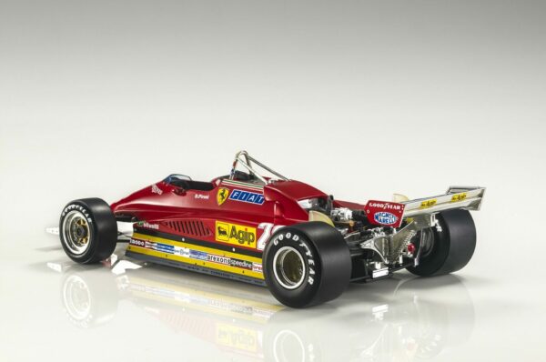 gp replicas - 1:18 ferrari 126 c2 #28 didier pironi 1982