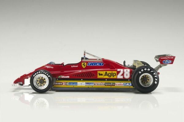 gp replicas - 1:18 ferrari 126 c2 #28 didier pironi 1982
